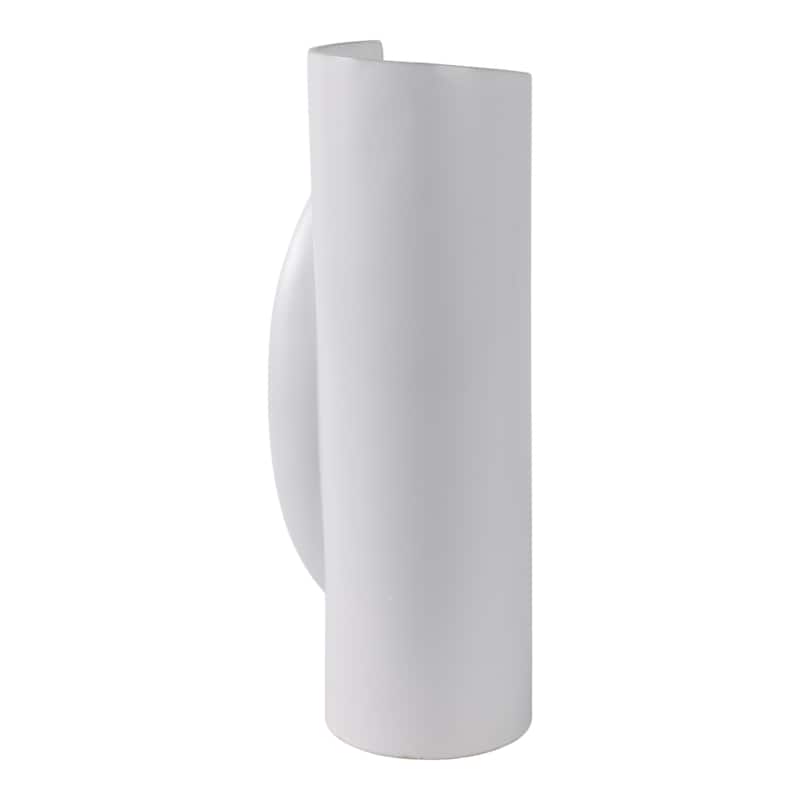 Ceramic Stoneware Vase Sculptural Curved Silhouette Modern Design