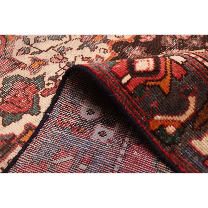 ECARPETGALLERY Hand-knotted Antalya Vintage Red Wool Rug - 4'8 x 9'8