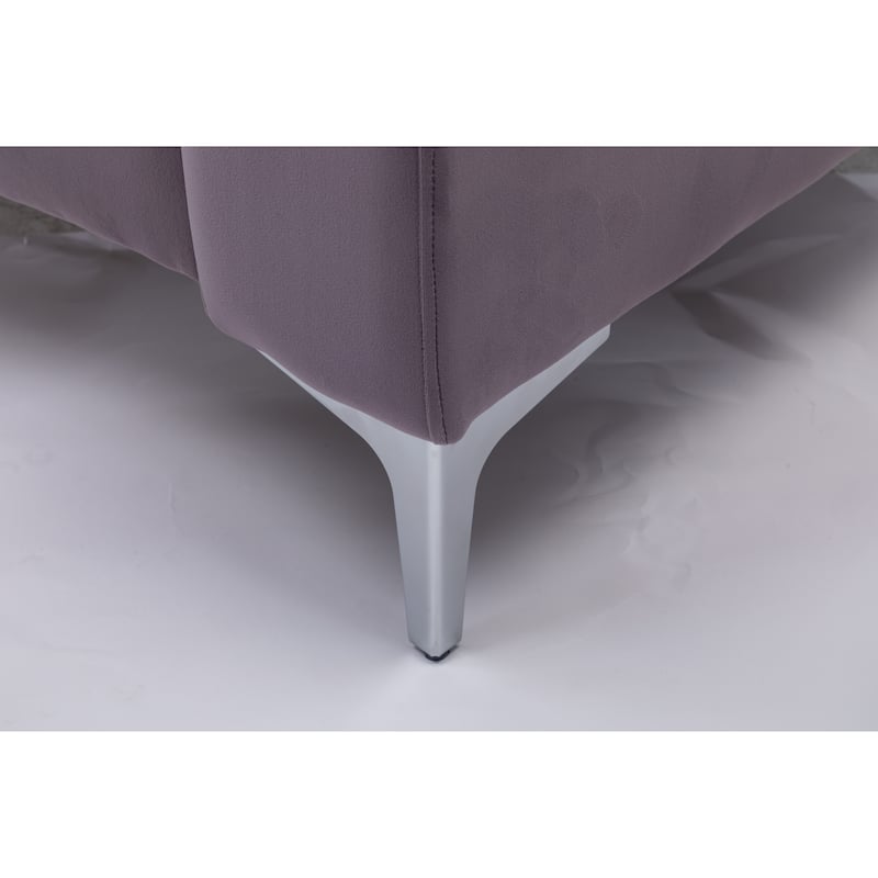 136'' Velvet sofa Sectional U Shaped 4 Seater Symmetrical Modular Curve Sofas