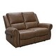 preview thumbnail 3 of 6, Abbyson Winston Manual Reclining Loveseat