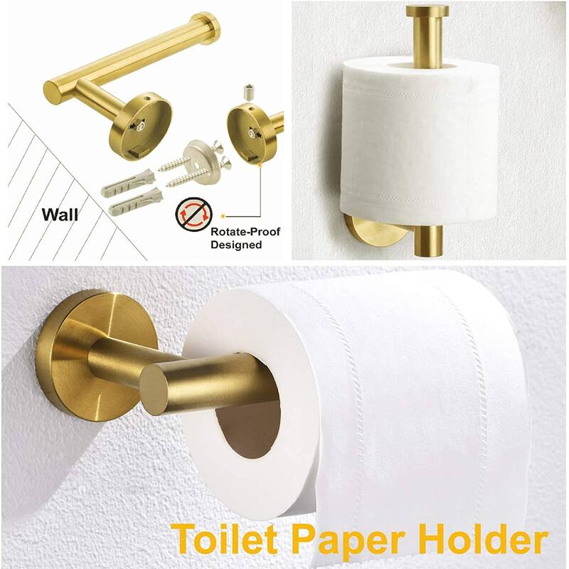 Interbath 3 Pieces Bathroom Hardware Accessories Set