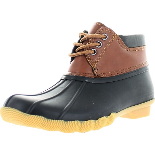Hunter-05 Women's Rubber Rain Waterproof Skimmers Duck Boots Hunter-05 Women's Rubber Rain Waterproof Skimmers Duck Boots