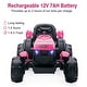 preview thumbnail 12 of 23, Ride on Tractor with Detachable Trailer, 12V 7AH