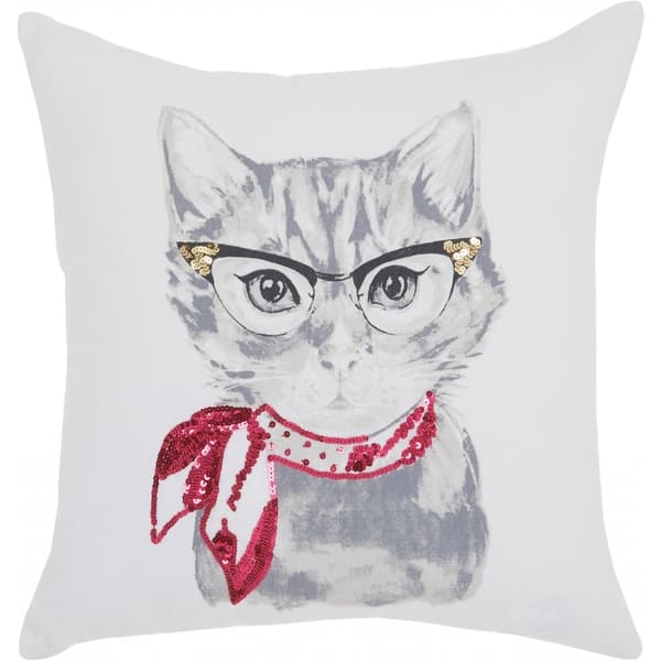 White And Teal Groovy Llama Throw Pillow White And Teal Groovy Llama Throw Pillow