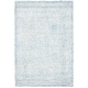preview thumbnail 19 of 45, SAFAVIEH Handmade Abstract Zenzi Modern Wool Rug 2' x 3' - Ivory/Blue