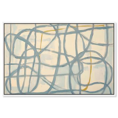 Unbroken Line II Canvas by Art Remedy