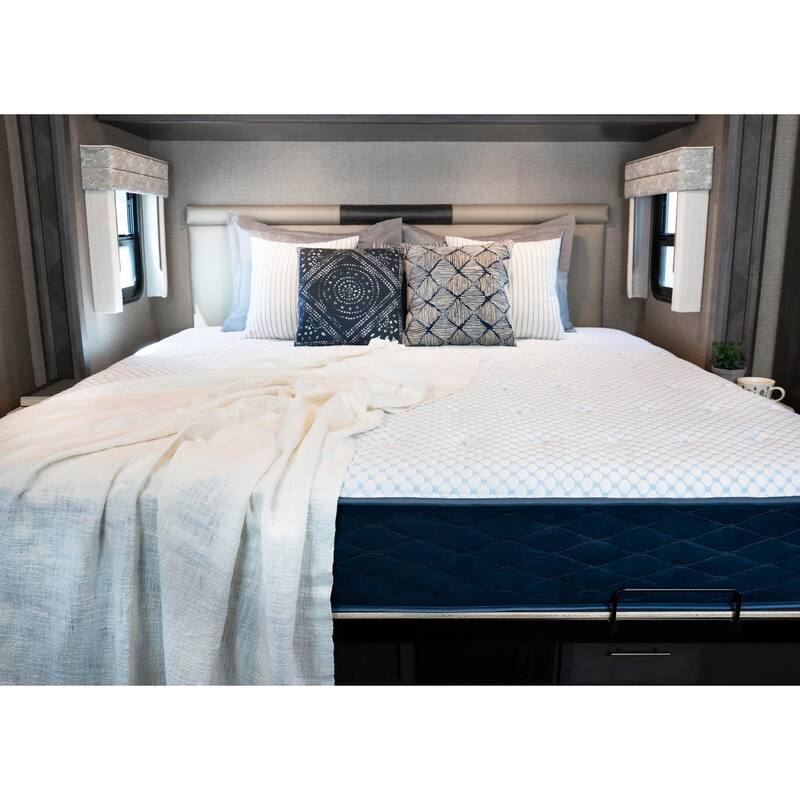 Dreamfoam Hybrid 10" Hybrid Mattress with Cool to Touch Fabric, RV Bunk 42x80