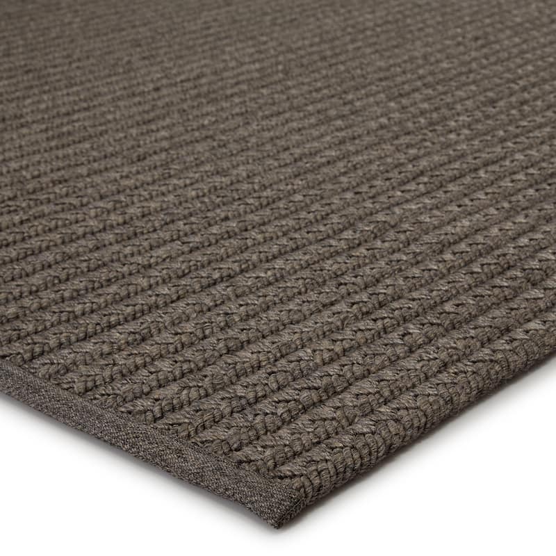 Abad Handmade Indoor/ Outdoor Solid Poly Mix Area Rug by Havenside Home