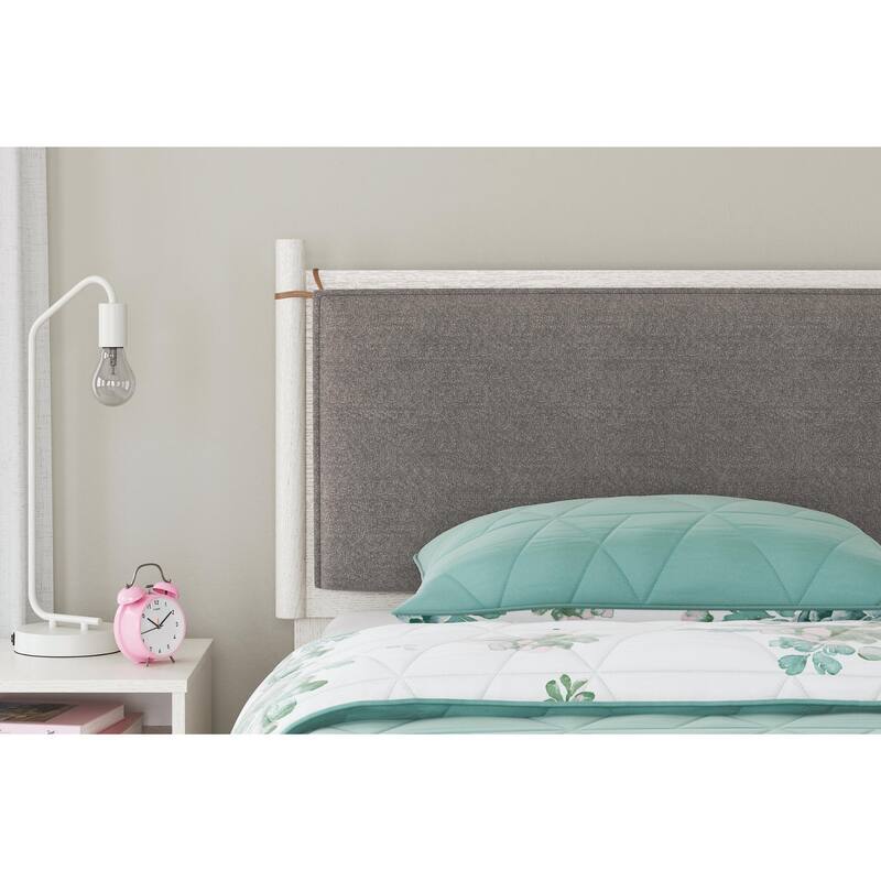 Signature Design by Ashley Aprilyn White Panel Headboard