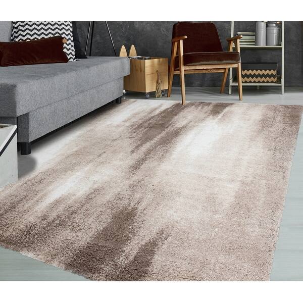 Noori Rug Lux Baxter Abstract 2-Inch Shag Rug - Bed Bath & Beyond ...