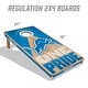 preview thumbnail 2 of 5, Detroit Lions NFL 2x4 Professional Cornhole Board Set