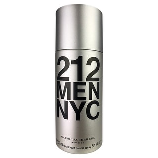 Shop Carolina Herrera 212 Men Nyc Deodorant Natural Spray For Men 5 1 Oz Overstock 31951584