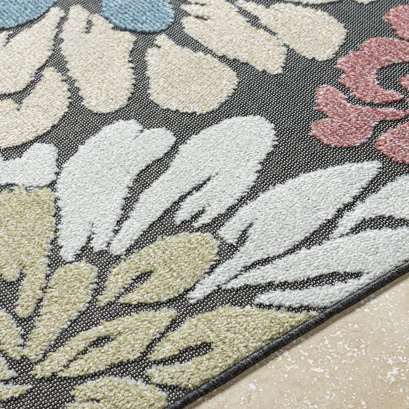 Livabliss Lakeside Tropical Outdoor Area Rug