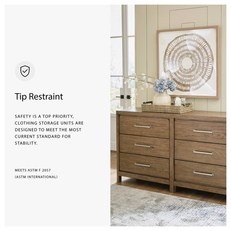 Signature Design by Ashley Cabalynn Light Brown Dresser