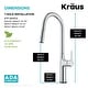 preview thumbnail 42 of 149, Kraus 2-Function 1-Handle 1-Hole Pulldown Sprayer Brass Kitchen Faucet