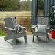 preview thumbnail 29 of 33, HIGHWOOD 2-Piece Modern Adirondack Chairs
