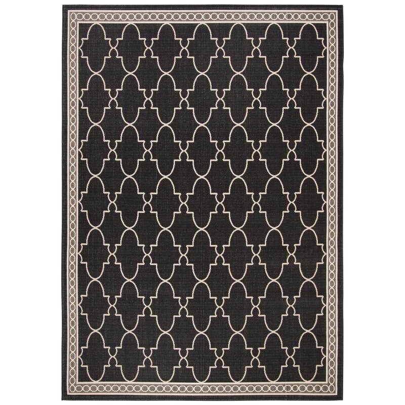 SAFAVIEH Courtyard Denis Trellis Indoor/ Outdoor Waterproof Patio Backyard