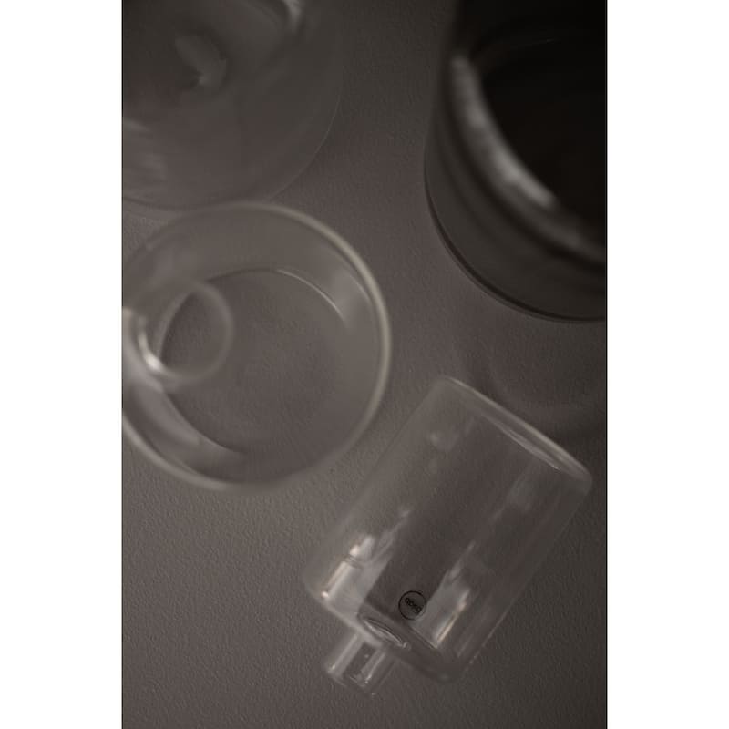 Lg. PIPE Vase Clear - Clear