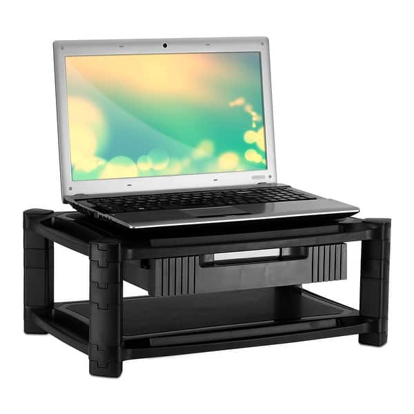 Shop Mount It Printer Stand Monitor Riser With Drawer On Sale