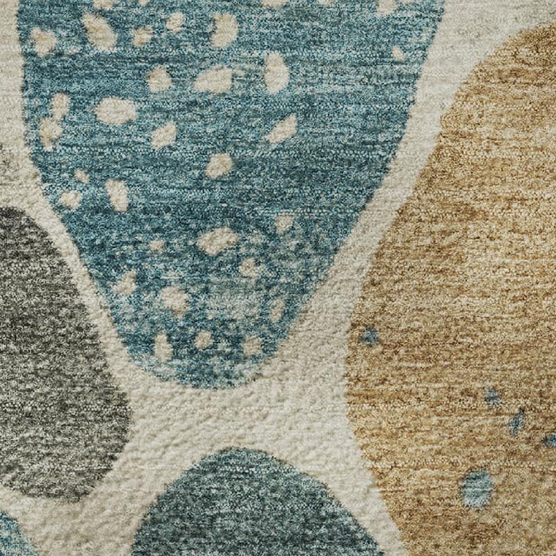 Premium Washable Super Soft Contemporary Cobble Mayfield Rug