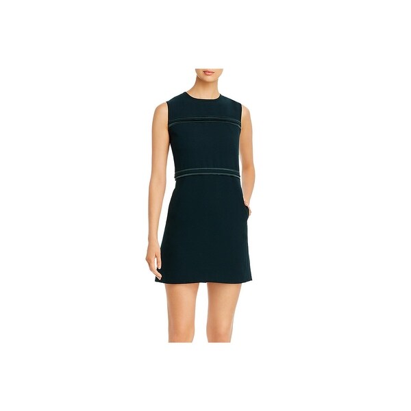 emerald shift dress