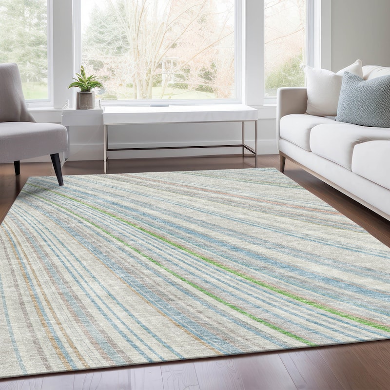 Premium Washable Super Soft Modern Flow Mayfield Rug