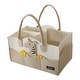preview thumbnail 10 of 13, Sunveno Cartoon Diaper Storage Basket Beige