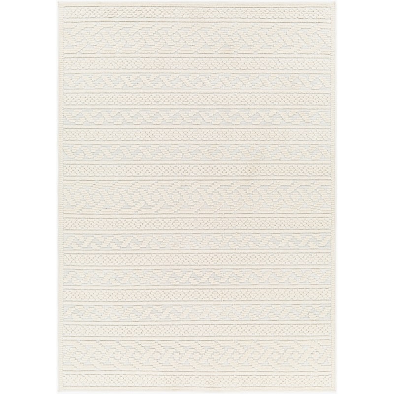 Livabliss Lyna Bohemian Stripe Washable Area Rug