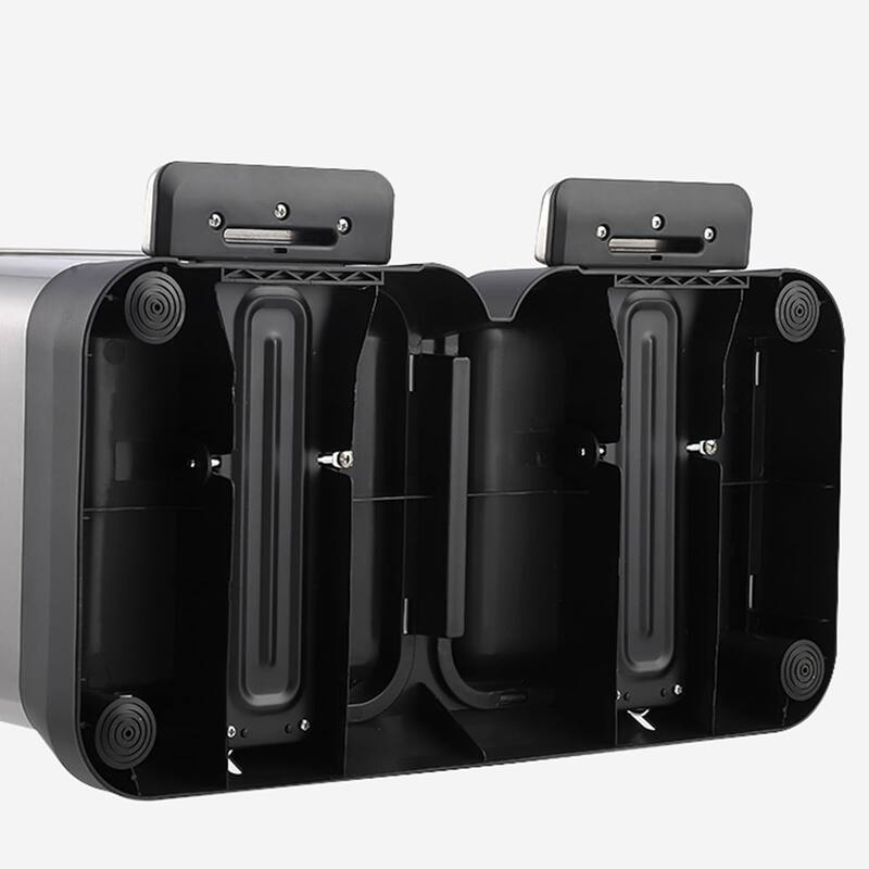 16 Gallon Dual Compartment Trash and Recycling Bin for Home/Office (60L 2x30L without inner bucket)