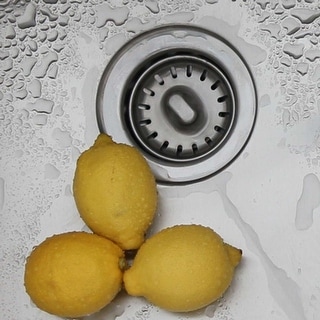 STYLISH 3.5 Inch Stainless Steel Kitchen Sink Strainer with Removable Basket