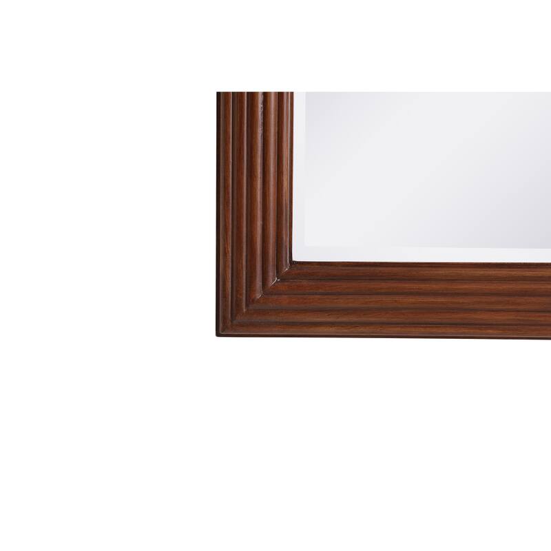 Roman 25" Teak Mirror