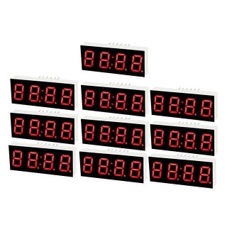 Common Cathode 12 Pin 4 Bit 1.57 x 0.63 x 0.28 Inch 0.4