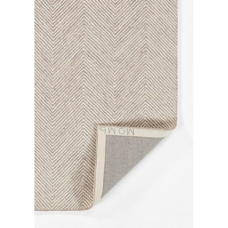 Momeni Charles Hand-tufted Wool Chevron Pattern Area Rug