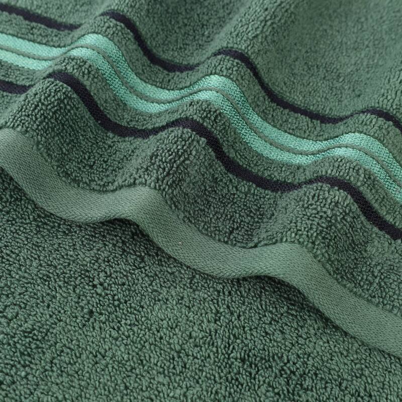 Superior Sadie Zero Twist Cotton Solid and Floral Bath Sheet Set of 2