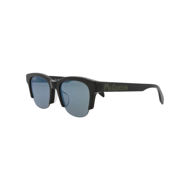 Alexander McQueen Square-Frame Recycled Acetate Sunglasses