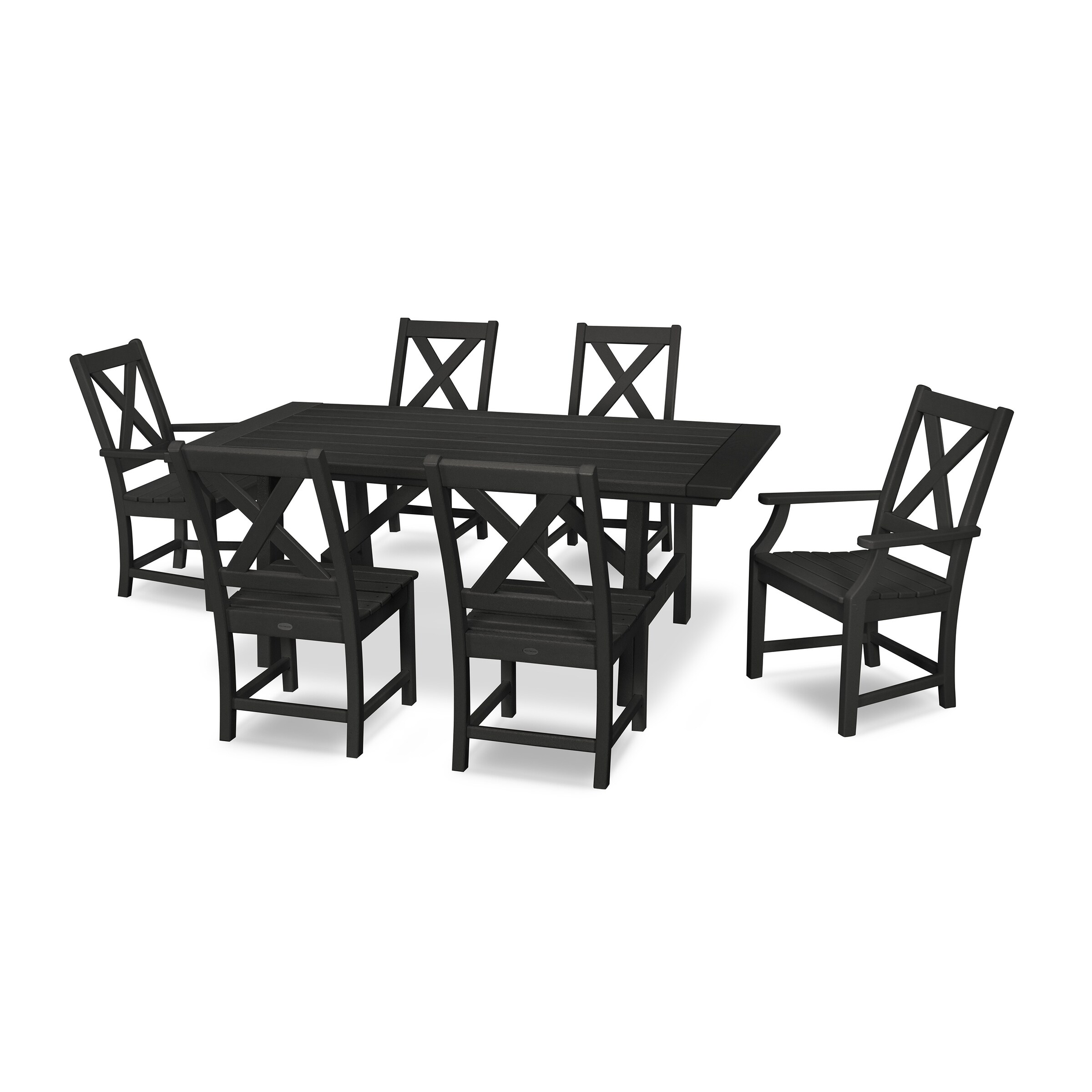 Polywood braxton dining clearance set