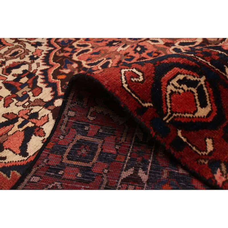 ECARPETGALLERY Hand-knotted Kayseri Vintage Red Wool Rug - 6'5 x 9'6