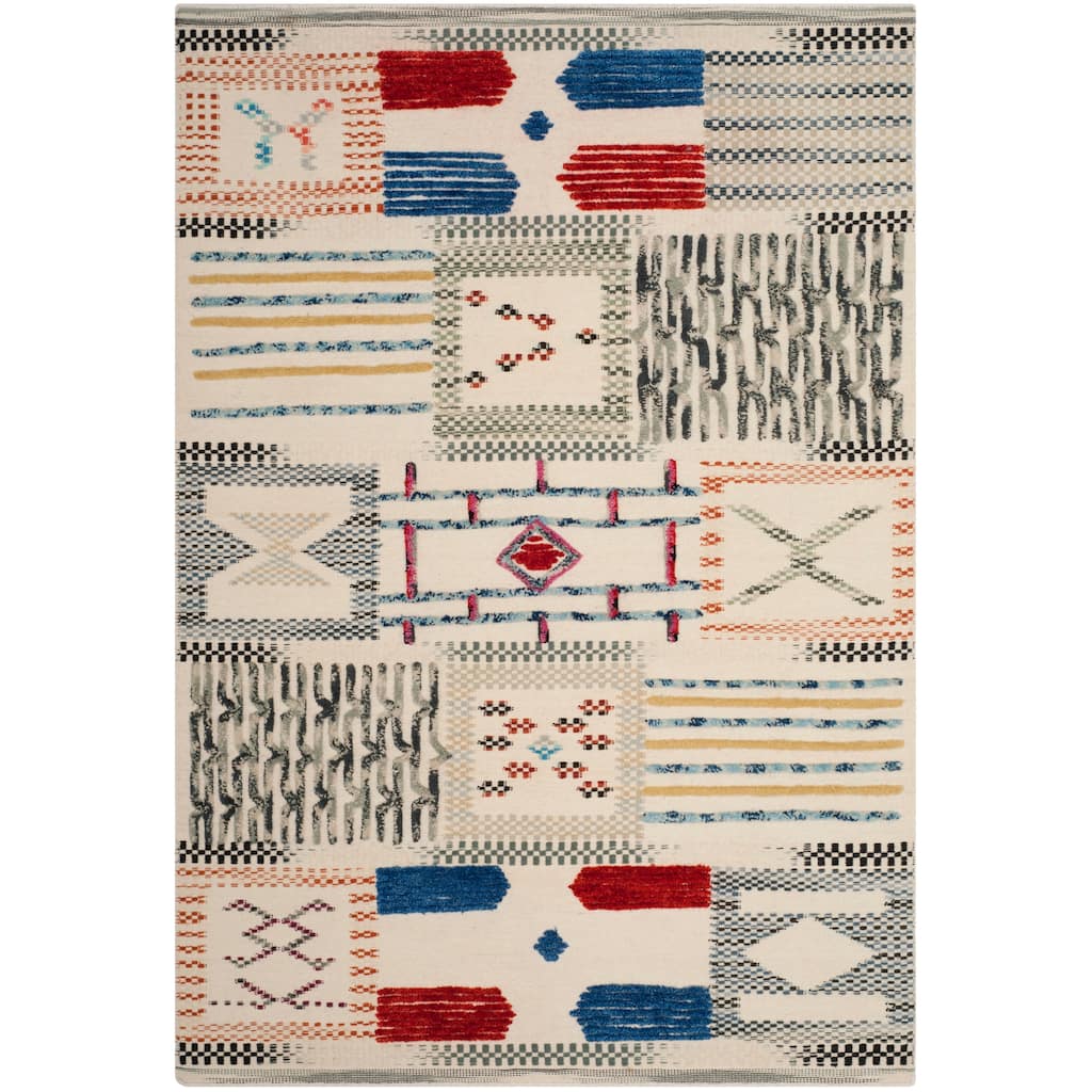 SAFAVIEH Handmade Flatweave Kilim Rakipe Wool Rug