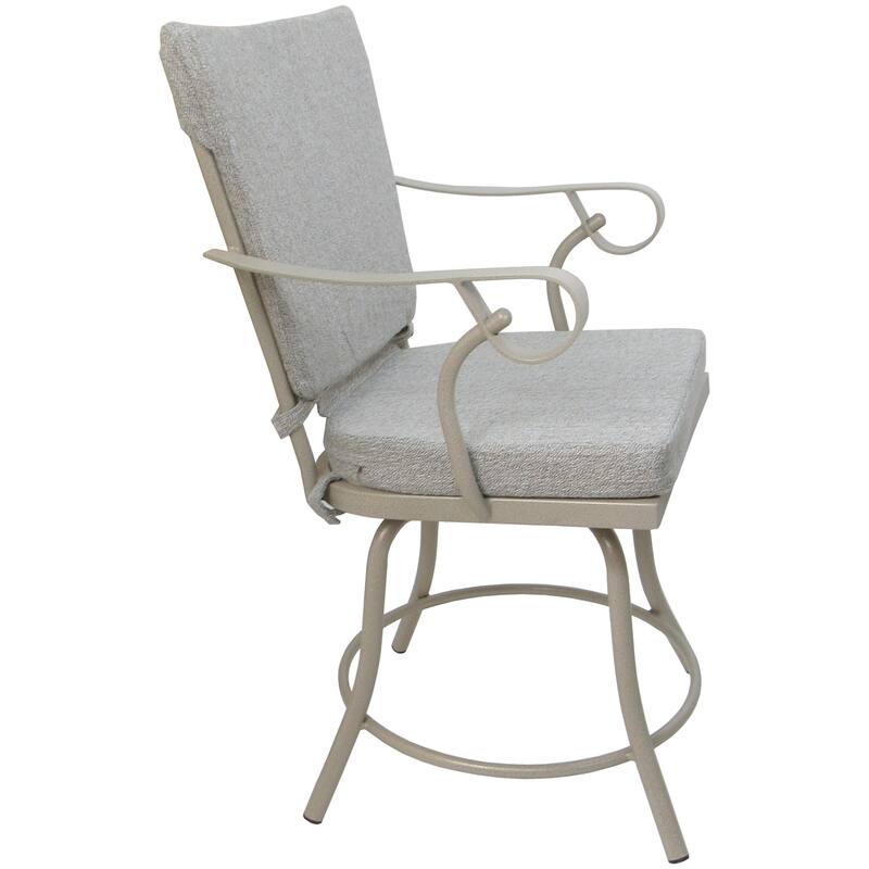 Outdoor or Indoor Patio Swivel Dining Chair - Jamey