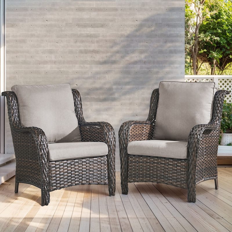 Pocassy 22x25x4" Cushion for Outdoor Swivel Chairs Sofa Set