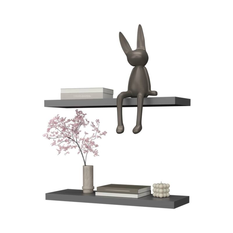 32-Inch Wall-Mounted Floating Shelf Set of Two