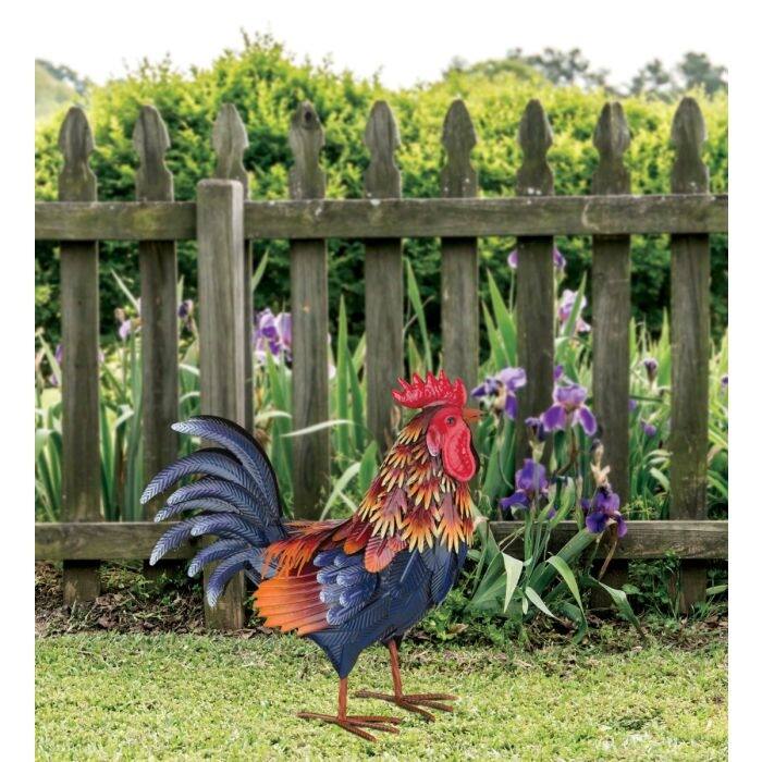 Arroyo Rooster Decor MED