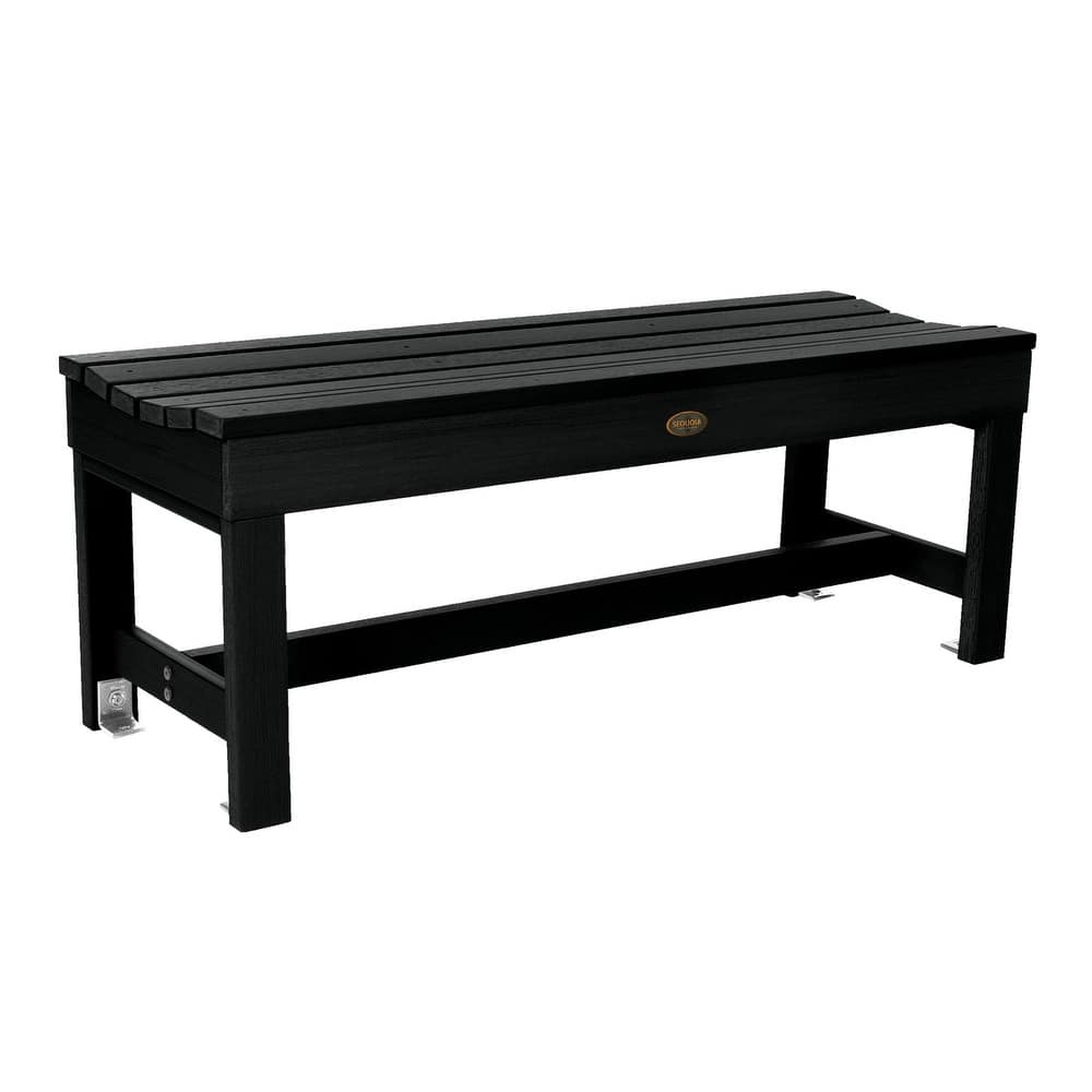 Highwood Commercial Grade Weldon 4ft Backless Picnic Bench