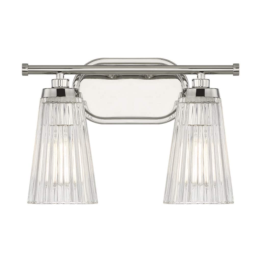 Savoy House 8-1745-2 Chantilly 2 Light 14" Wide Bathroom Vanity Light