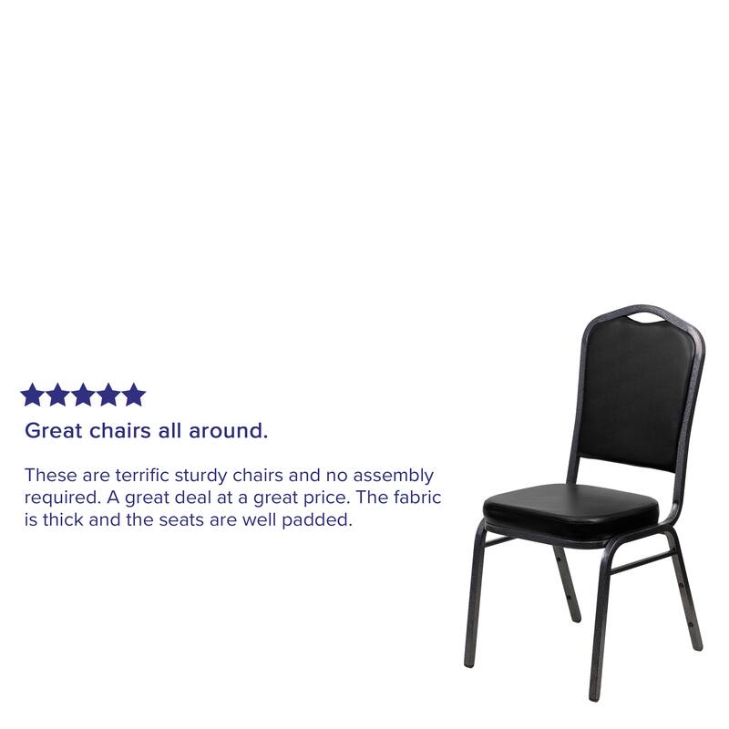 Crown Back Stacking Banquet Chair