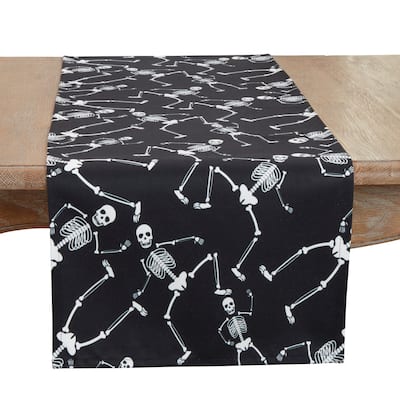 Spooky Skeletons Table Runner - 16"x72"
