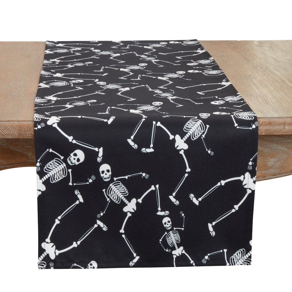 Spooky Skeletons Table Runner - 16"x72"