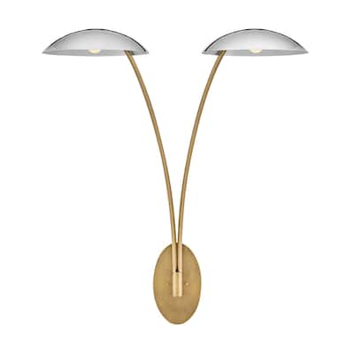 Fredrick Ramond FR41642 Glenn 2 Light 41" Tall Wall Sconce