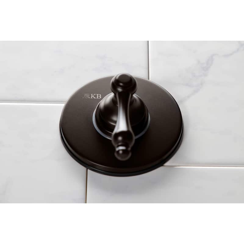 Kingston Brass Single-Handle Three-Way Diverter Valve with Trim Kit