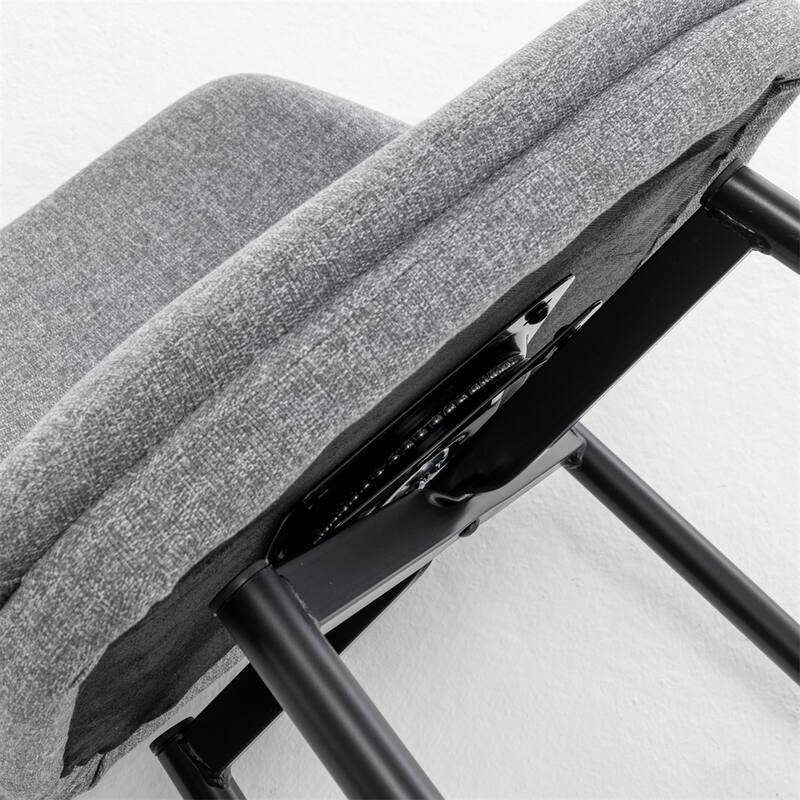 Counter Height Swivel Bar Stools,Upholstered Barstools,2 PCS